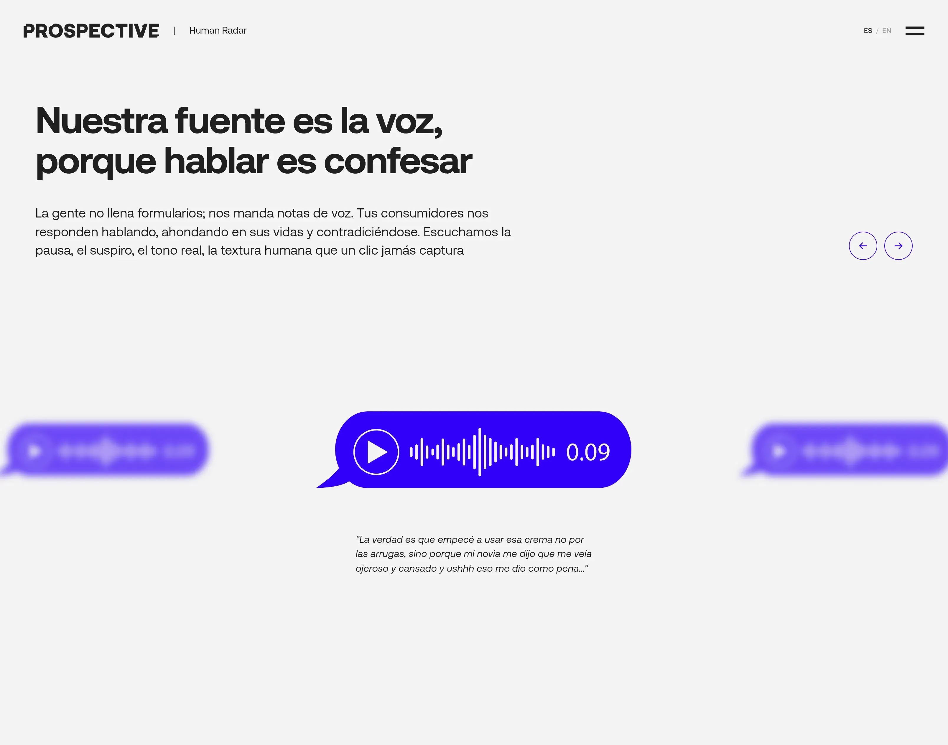 Prospective Agency Listen