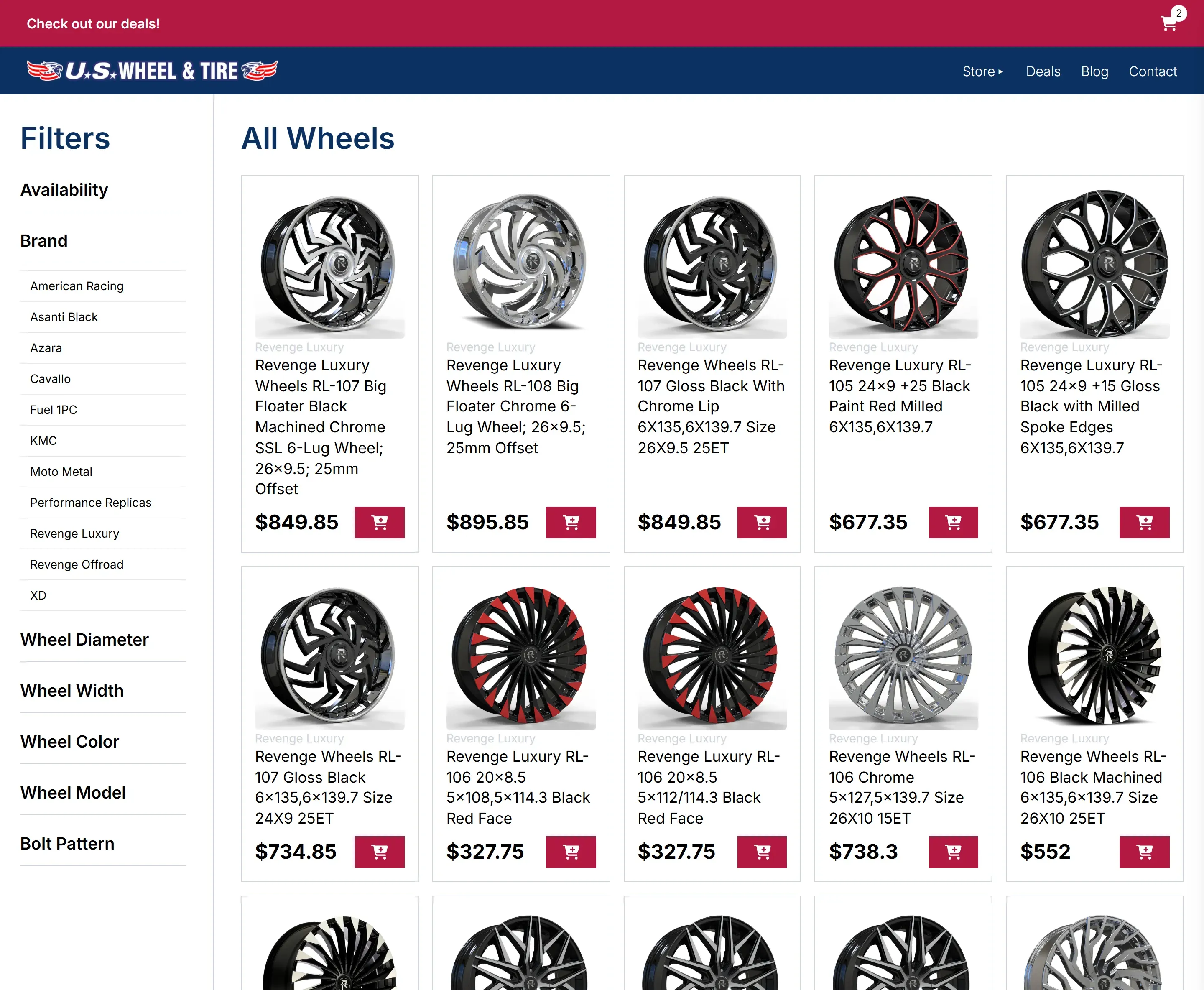 US Wheel And Tire Two